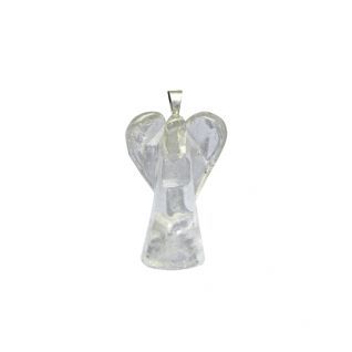 Cuarzo Cristal Colgante Ángel 2cm
